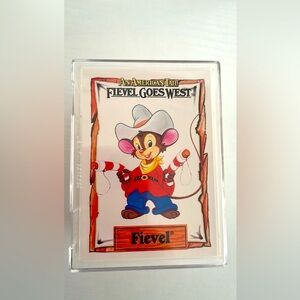 Fievel Goes West Trading Card